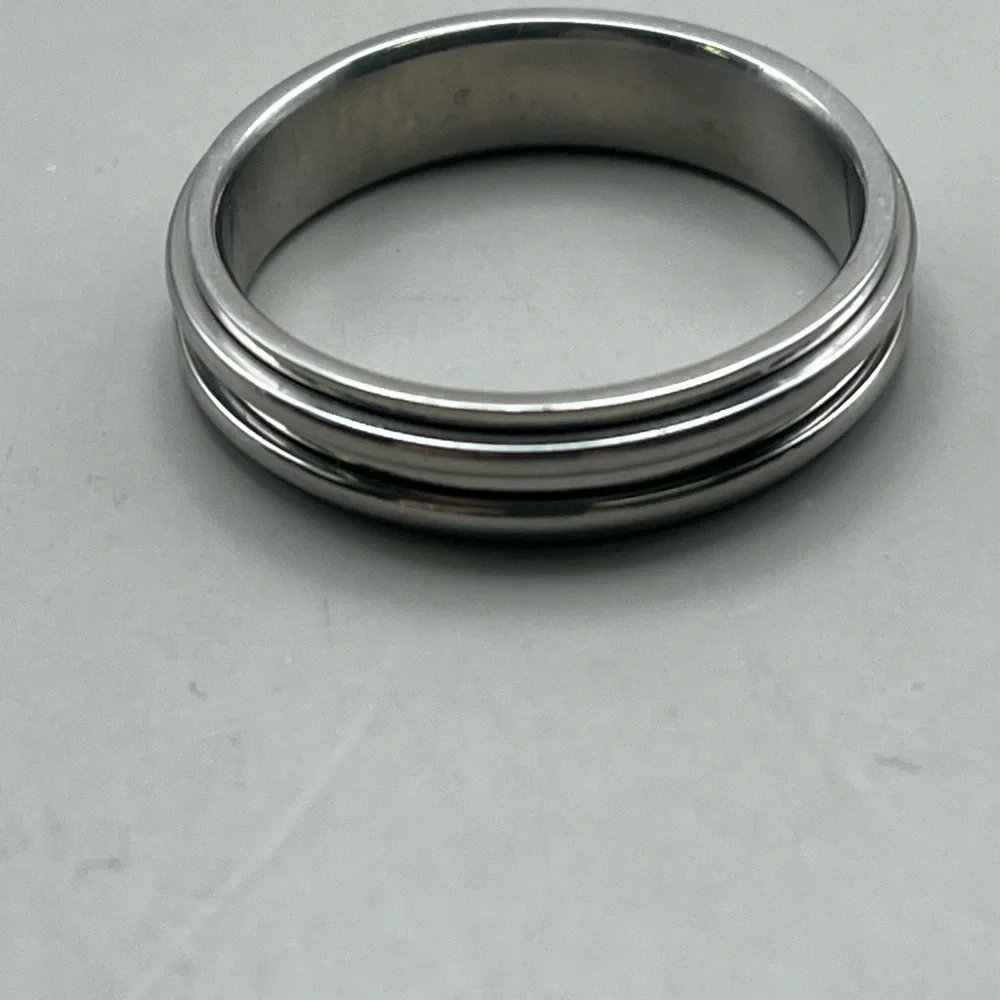Stainless Steel Spinner Men's Ring-Stress Relief Fidget Jewelry -Men’s Fashion